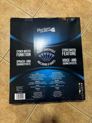 Diana Electrónica Dartpro con 6 Dardos