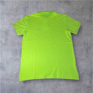 Polo Ralph Lauren Verde Neón Logo Azul