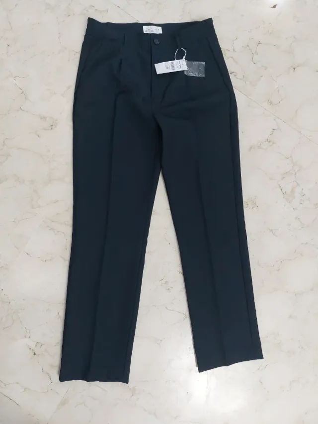 Pantalón pinza azul marino talla 13/14