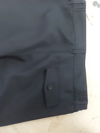 Pantalón pinza azul marino talla 13/14