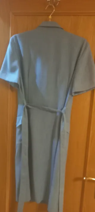 Vestido tipo chaqueta Jantel azul Talla M