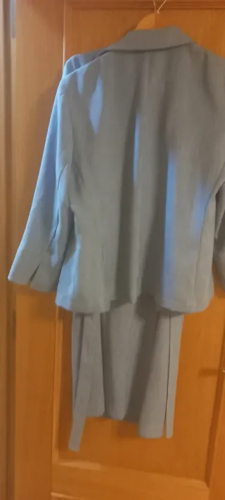 Vestido tipo chaqueta Jantel azul Talla M
