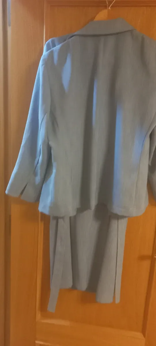 Vestido tipo chaqueta Jantel azul Talla M