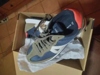 Zapatillas Álvaro Moreno Azul y Verde Oliva