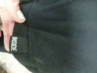 Dos camisetas negras INSIDE talla M.Para gente sim