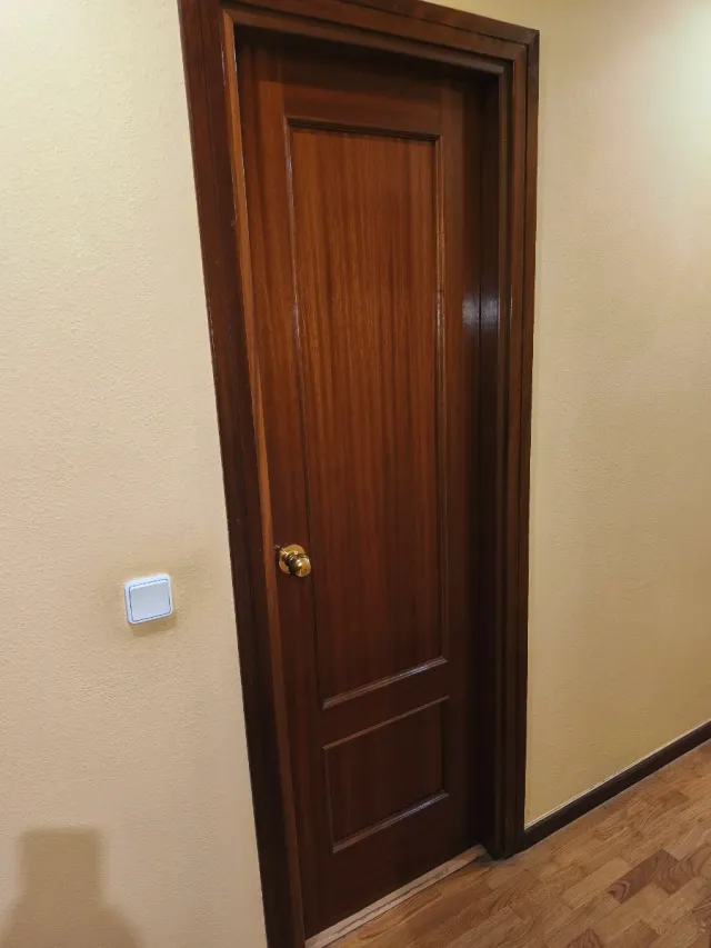 8 Puertas Madera con Moldura y 1 Cristal