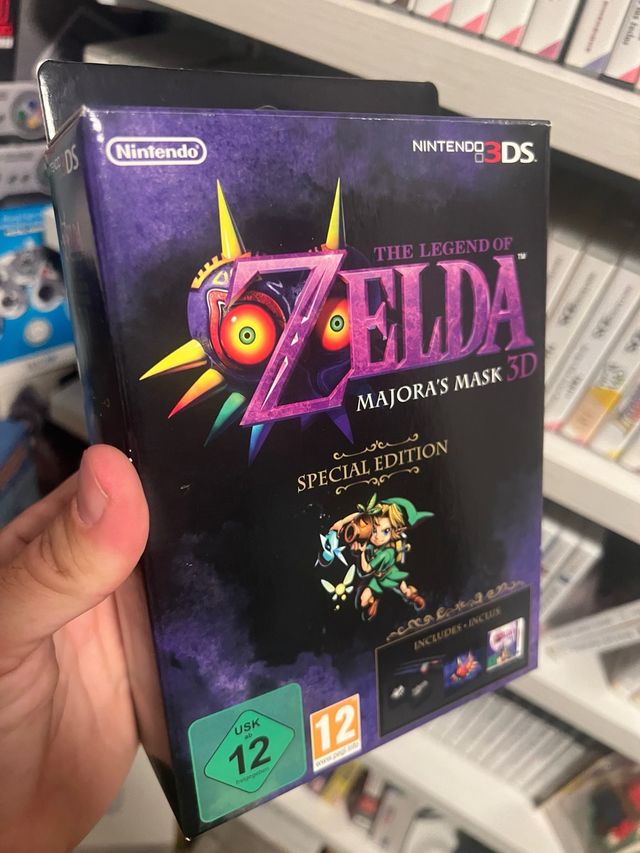 Edizione speciale di Zelda Majora's Mask 3D