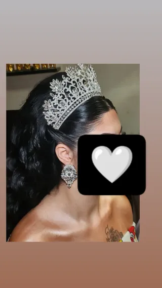 Corona Novia Gitana Oro y Plata