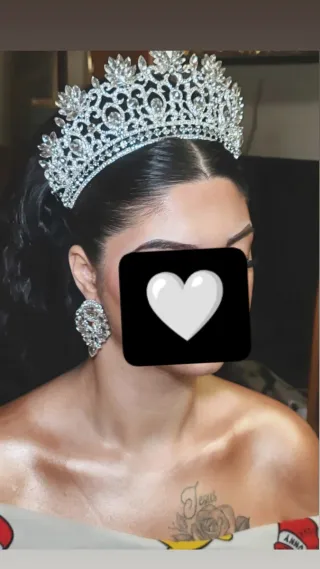Corona Novia Gitana Oro y Plata