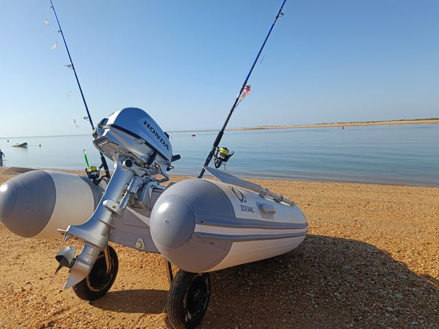 Zodiac 2,70 suelo aluminio + Motor Honda BF 6 CV