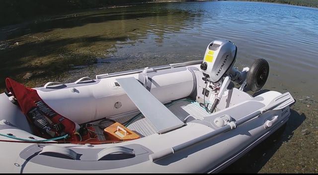 Zodiac 2,70 suelo aluminio + Motor Honda BF 6 CV