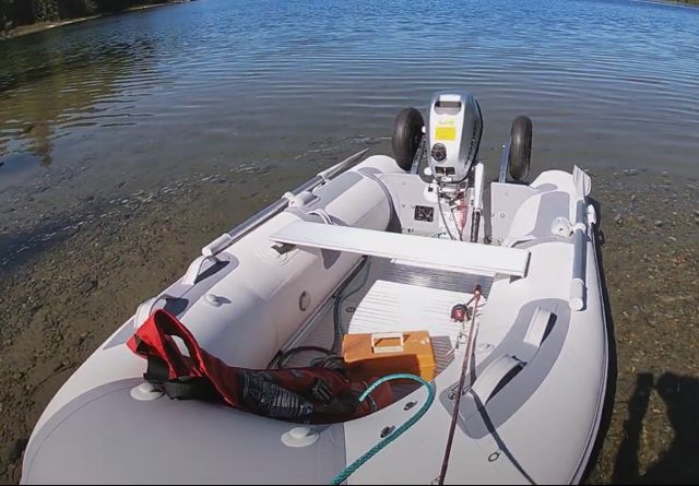 Zodiac 2,70 suelo aluminio + Motor Honda BF 6 CV