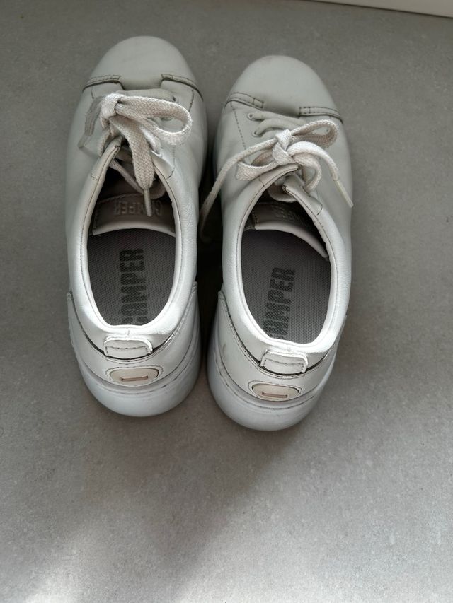 Zapatillas Camper Piel Blancas Talla 38