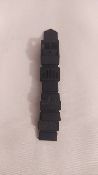 Correa TAG Heuer F1 Caucho Negro 18mm