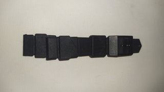 Correa TAG Heuer F1 Caucho Negro 18mm