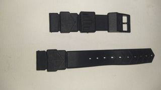 Correa TAG Heuer F1 Caucho Negro 18mm