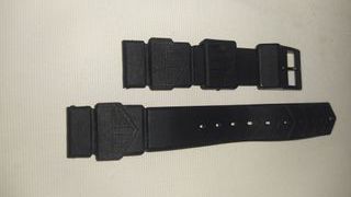 Correa TAG Heuer F1 Caucho Negro 18mm