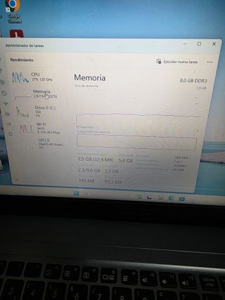 Ordenador portátil ASUS Intel Core i3, 8GB RAM