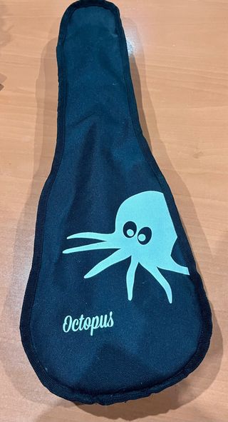 Ukelele Soprano Octopus Azul Brillante