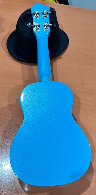 Ukelele Soprano Octopus Azul Brillante