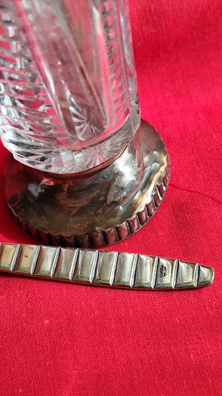 ¡Descuento! Tenedores Aperitivo Cristal y plata