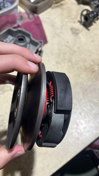 Embrague Malossi con Poleas