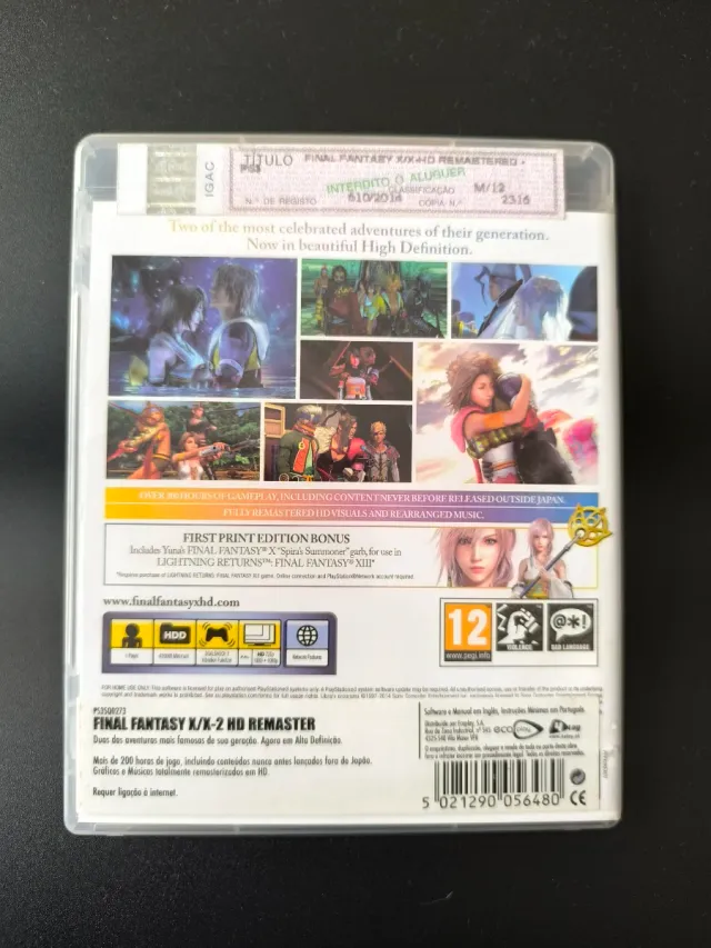 Final Fantasy X/X-2 HD Remaster PS3