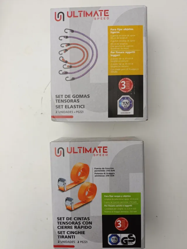 Set de Gomas Elásticas y Cintas Tensora