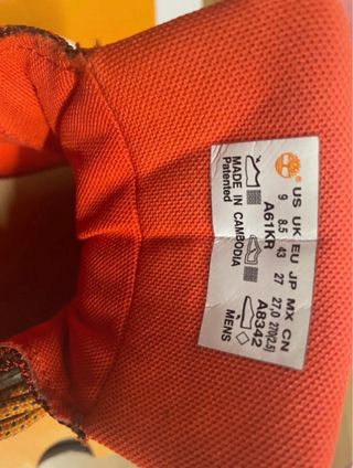 Botas Timberland impermeables talla 43