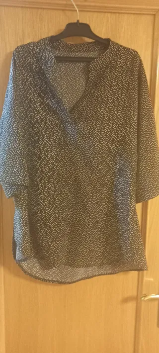 Blusa estampada talla única