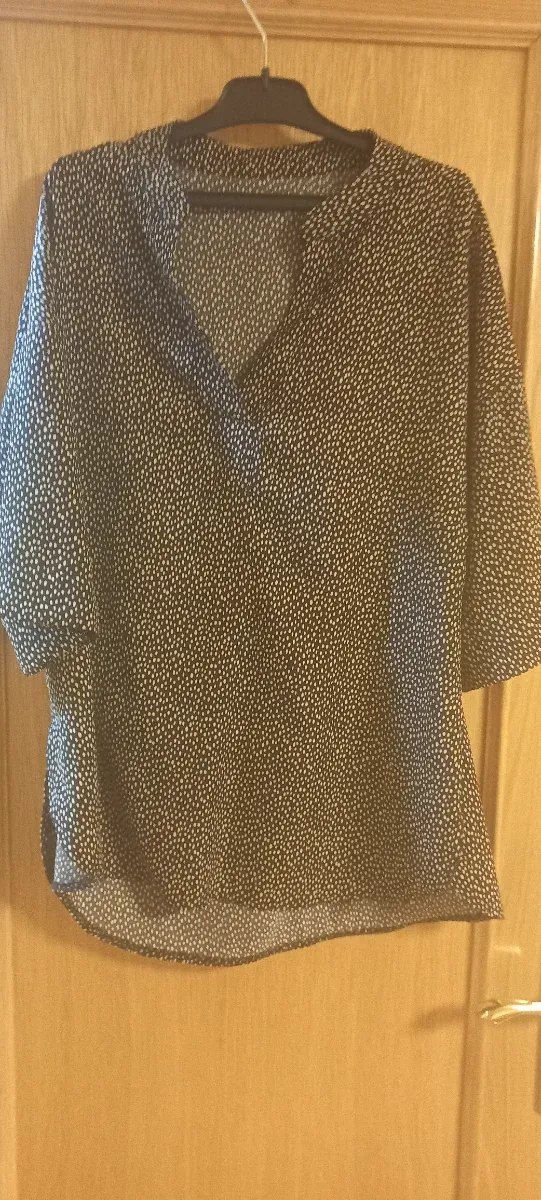 Blusa estampada talla única