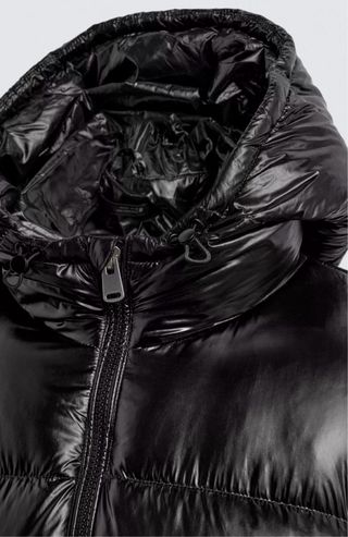 Cazadora puffer Zara talla S