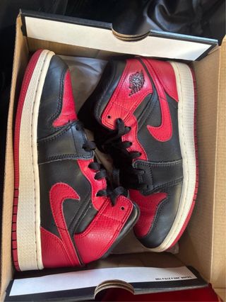 Scarpe Jordan Bambino Nere Rosse
