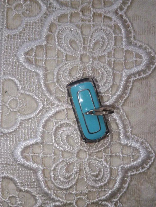 Colgante Plata 1ª Ley Furgoneta Hippie