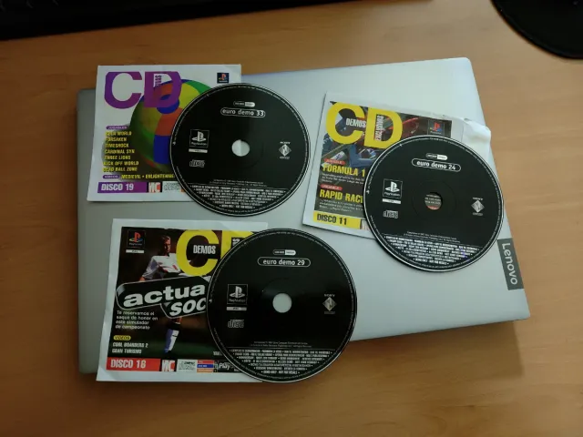 Lote Euro Demo PlayStation 1