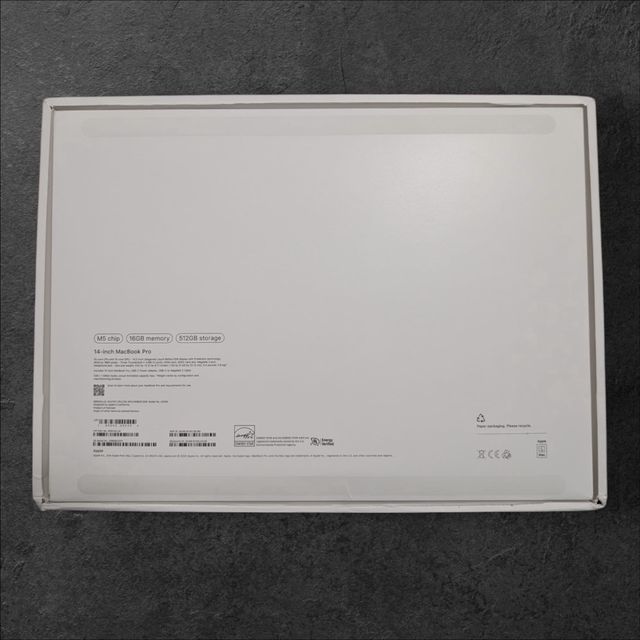 Apple MacBook Pro 14" M5 512Ssd 16GB Nuovo Apple