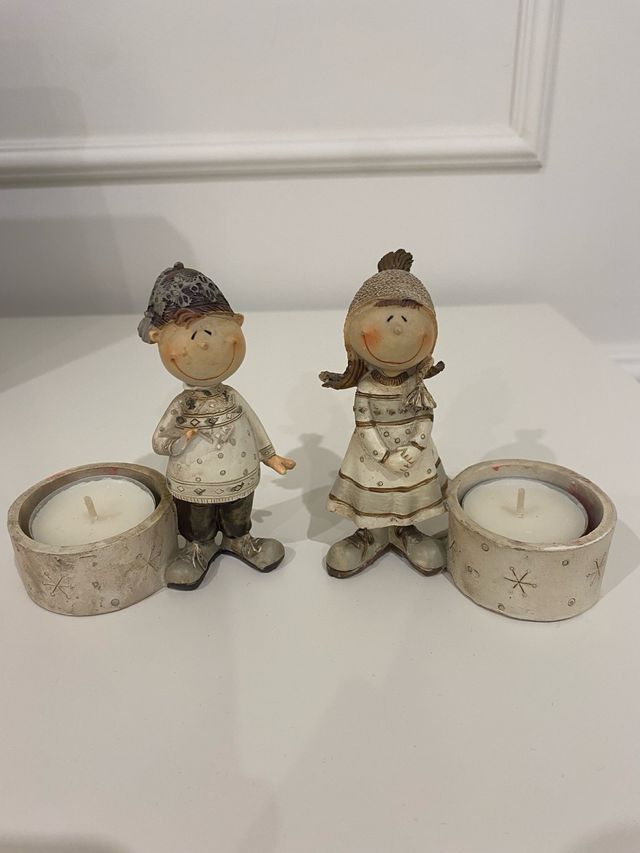 Figuras decorativas para velas