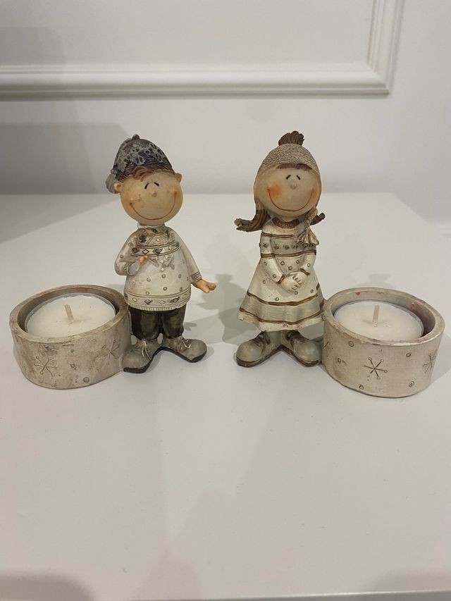 Figuras decorativas para velas