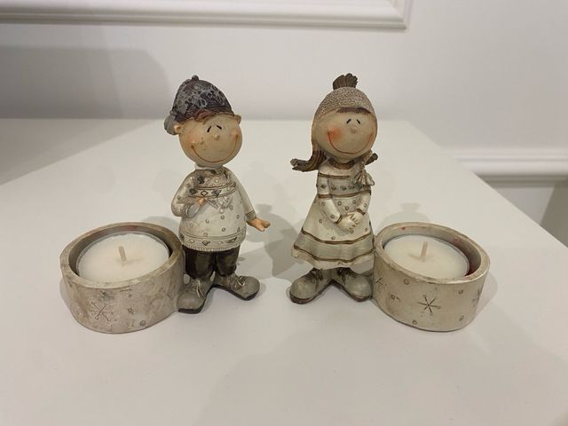 Figuras decorativas para velas