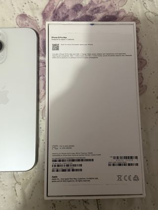 iPhone 15 Pro Max Blanco