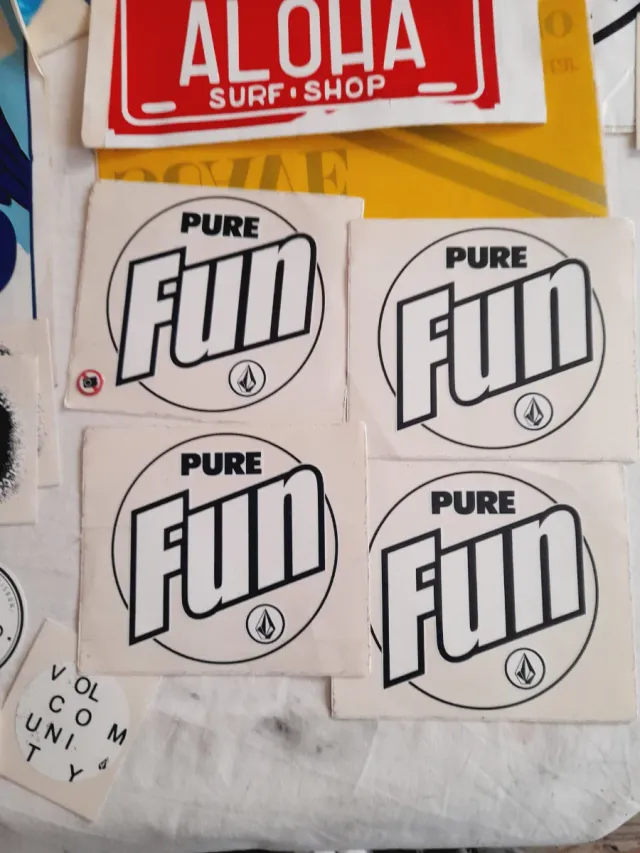 Lote Autocolantes Antigos Variados