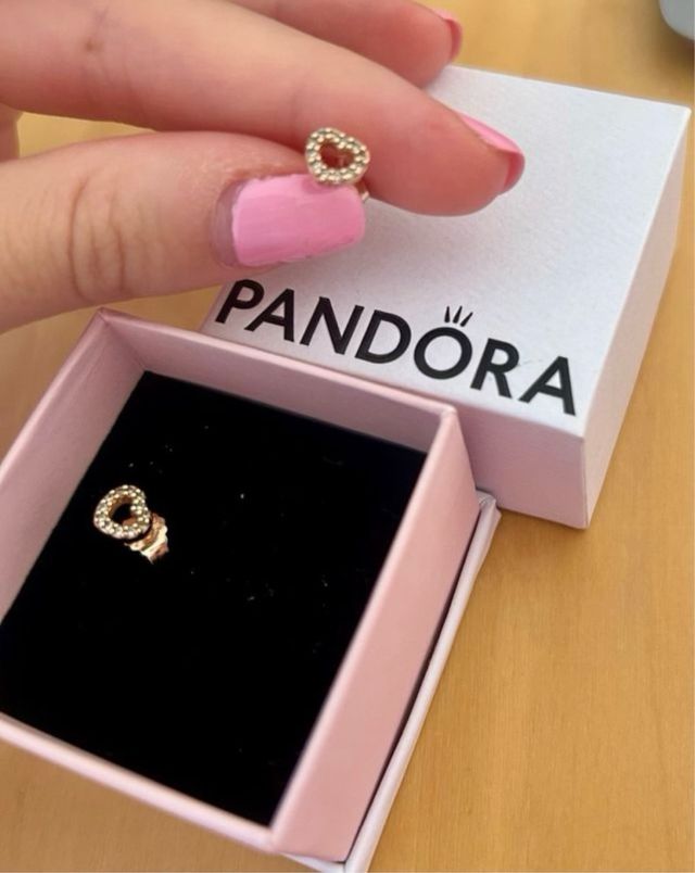 Pendientes Pandora corazón