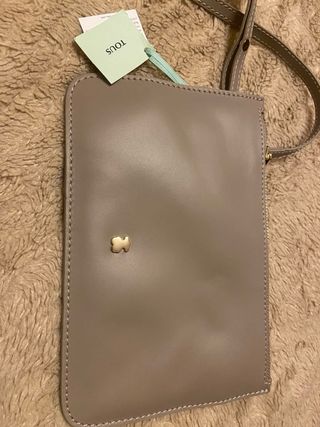 Bolso Tous Beige y Dorado