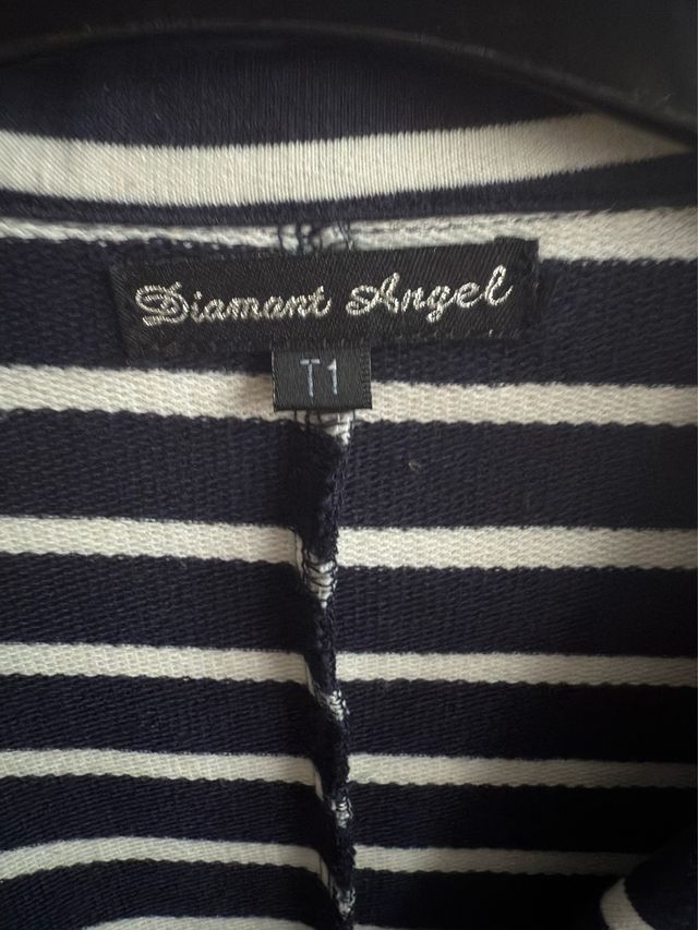 Blazer rayas negro y blanco Talla M