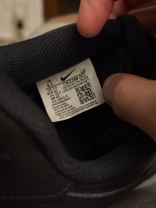 Nike Air Force 1 Negras Talla 42 Auténticas