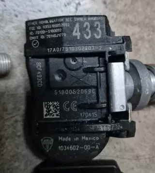 4 Sensores Presión Neumáticos Tesla