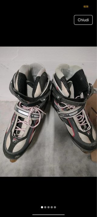 Rollerblade Fila grigio e bianco