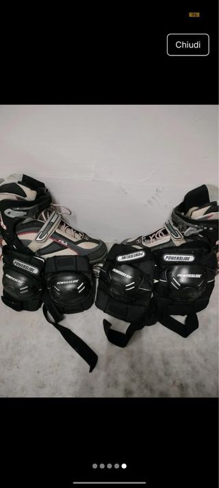 Rollerblade Fila grigio e bianco