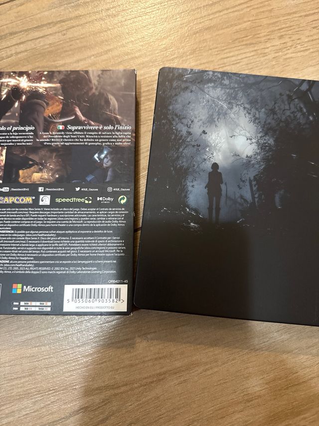 Resident Evil 4 Xbox Steelbook + Quantum Break One