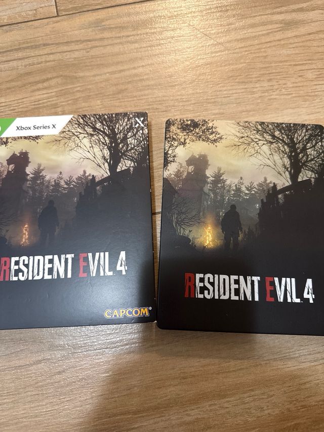 Resident Evil 4 Xbox Steelbook + Quantum Break One